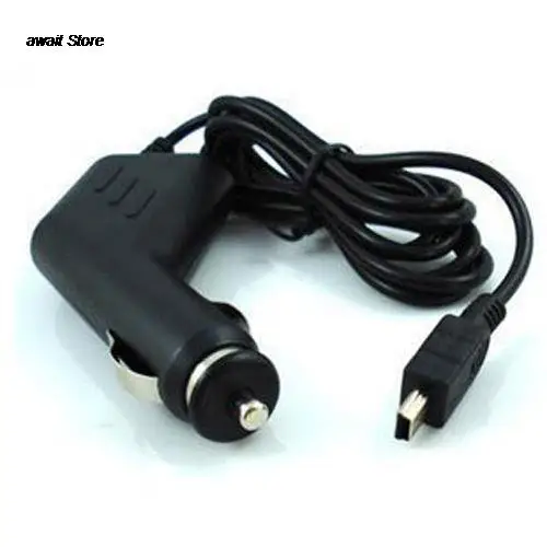 1 шт. DC 5V 1.5A мини USB автомобильный адаптер зарядное устройство Шнур питания для