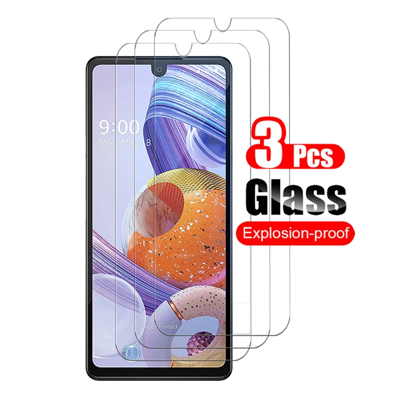 3pcs for lg stylo 6 tempered glass screen protector for lg stylo 6 stylo6 protective glass film screen guard 9h clear free global shipping