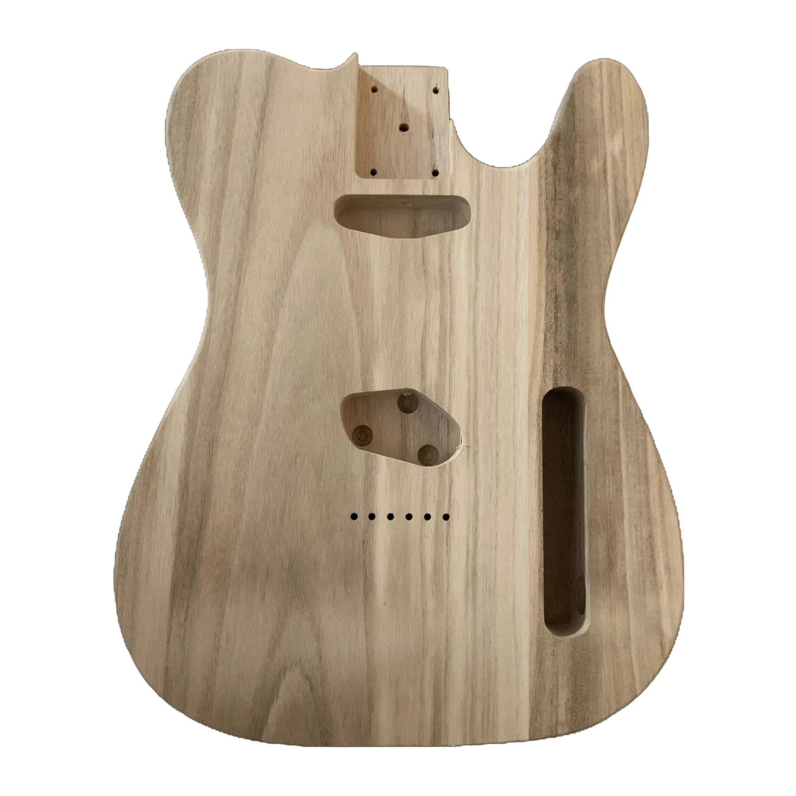 

Hollowed Sanding Unfinished Handcraft Electric Guitar Maple Wood Body Barrel for T Style DIY Electric Guitar Body Parts