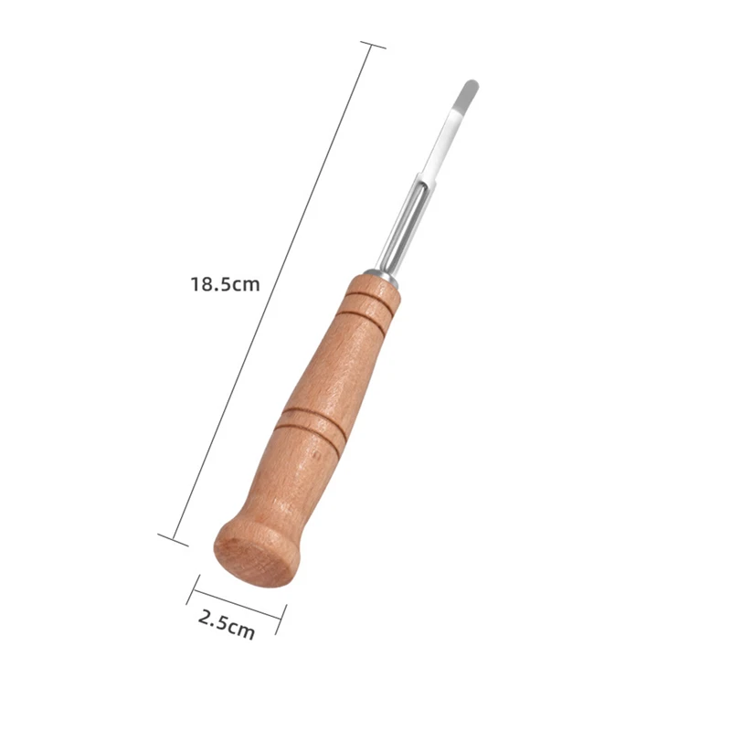

Creative Dough Bisecting Knife Bread Trimming Gadgets Wooden Handle French Stick Kitchen Pastry Baking Cake Cutting Tools