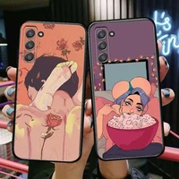 couple love sexy girls phone cover hull for samsung galaxy s6 s7 s8 s9 s10e s20 s21 s5 s30 plus s20 fe 5g lite ultra edge