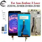 ЖК-дисплей с рамкой для Asus Zenfone 3 Laser ZC551KL Z01BDB Z01BDA Z01BD, полный дисплей с сенсорным экраном и дигитайзером в сборе ZC551KL