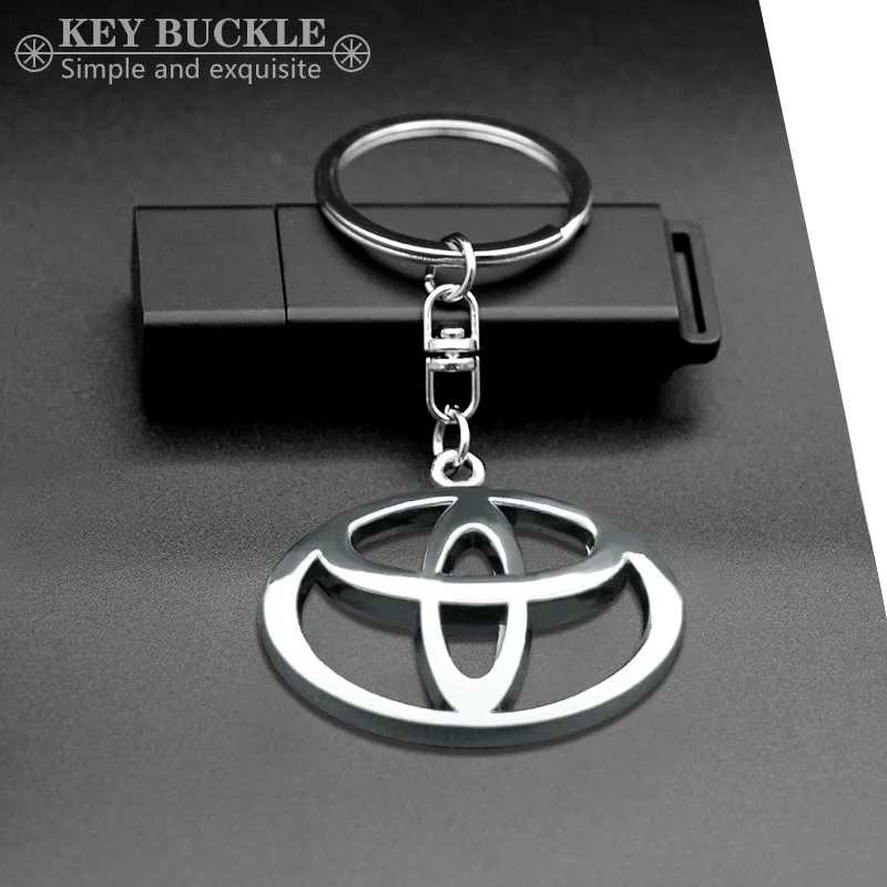 1 шт. модный автомобильный Стайлинг серебристые модели логотипов для Toyota Prado Auris