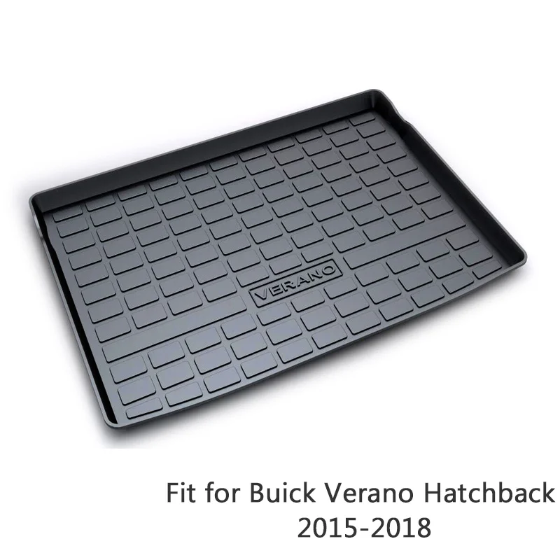 

For Buick Verano Hatchback 2015 2016 2017 2018 Styling Boot Liner Tray Anti-slip Accessories 1Set Car Cargo Rear Trunk Mat