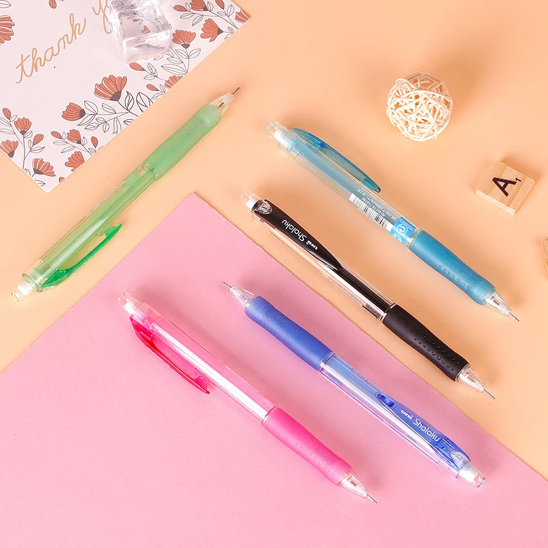 

Автоматический карандаш в японском стиле, 0,5 мм, 5 цветов, 1 шт.