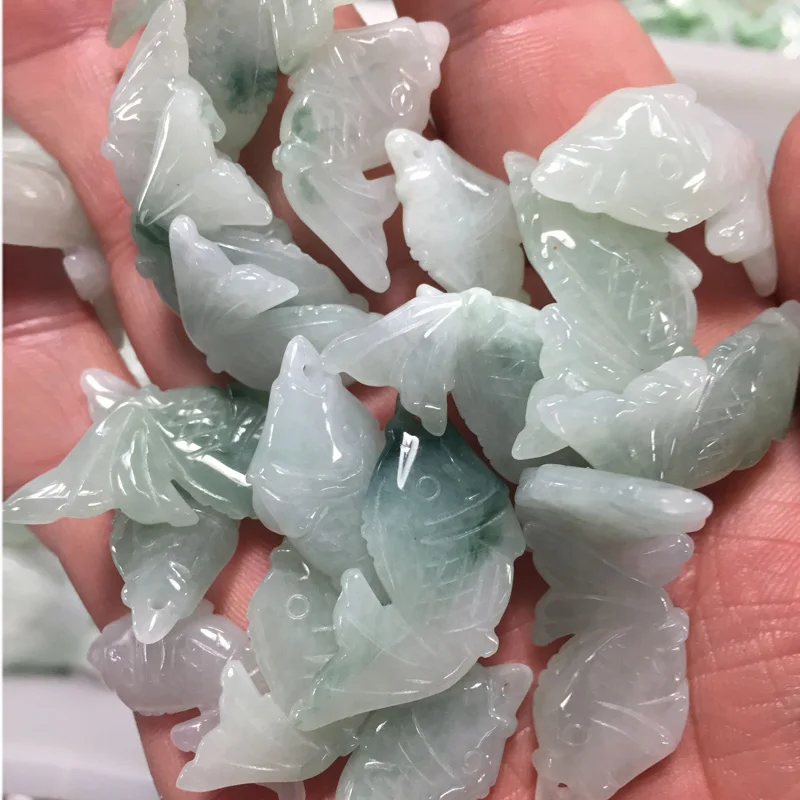 Серьги сделай сам подвеска из натурального бирманского нефрита класса А