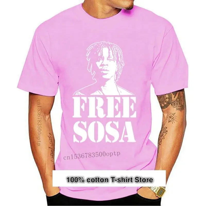 

Camiseta de Rap de hiphop, camisa de Sosa Chief Keef, nueva, 1