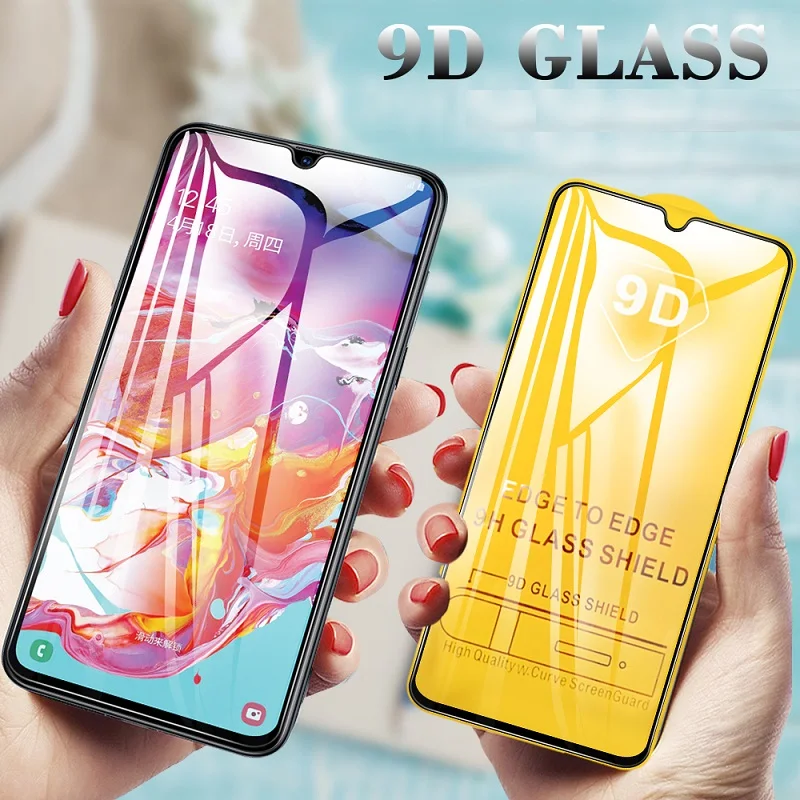 Для samsung Galaxy A70 A60 A50 A40 A30 A20 A10 A20e A10s A20s A30s A40s A50s Стекло 9D покрытие закаленное Экран