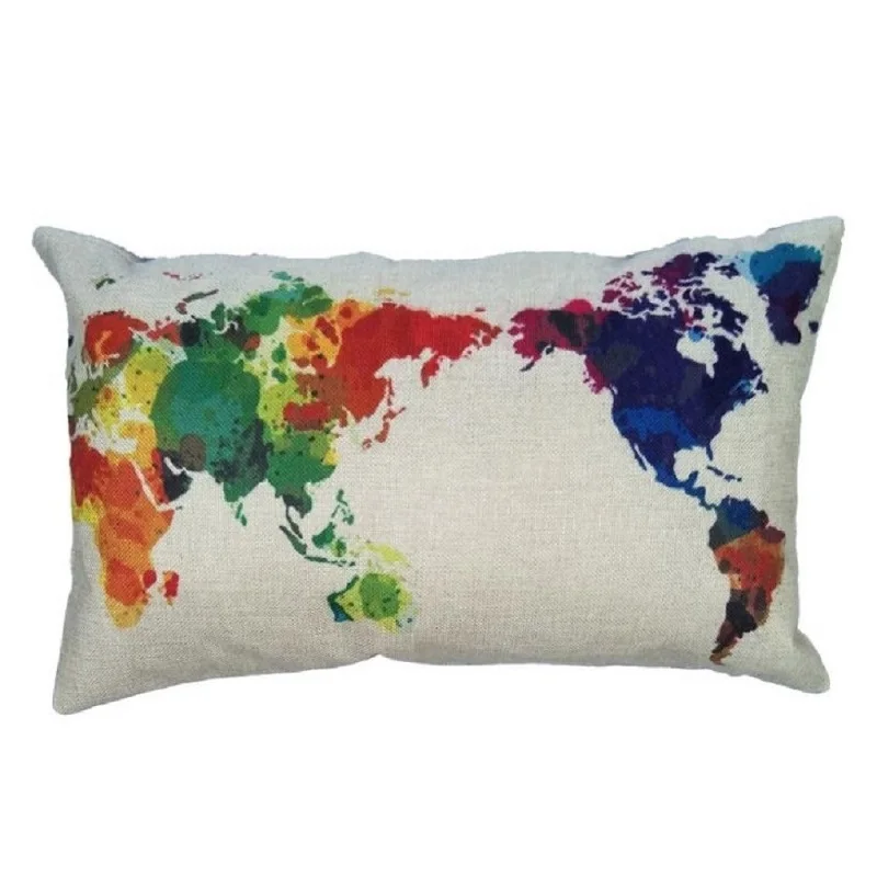 1 шт. прямоугольный чехол для подушки 45x45 см|cushion cover|vintage throw pillowsthrow pillow cases |