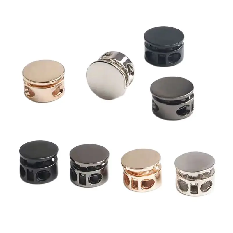 10 шт. Регулируемая металлическая круглая пружинная Пряжка для одежды