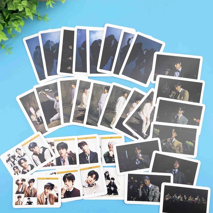 Южно корейские группы K POP Bangtan Boys карта души 7 ломо карты фотокарточек Почтовые