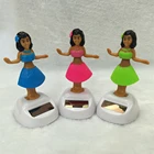 Автомобильное украшение декорация для автомобилей Танцующая хула девушка качающаяся игрушка подарок авто интерьер домашний декор солнечные аксессуары для девочек