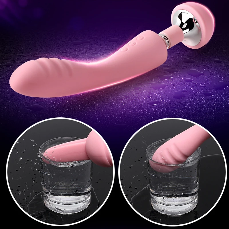 Huge Magic AV Vibrator Wand Powerful Clit Sex Toys For Woman G Spot Clitoris Stimulator Big Head USB Charge | Красота и здоровье