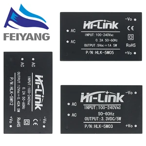 HLK-5M05 HLK-5M03 5 Вт HLK-5M12 220 В до 12 В5 В3,3 В, умный понижающий AC-DC