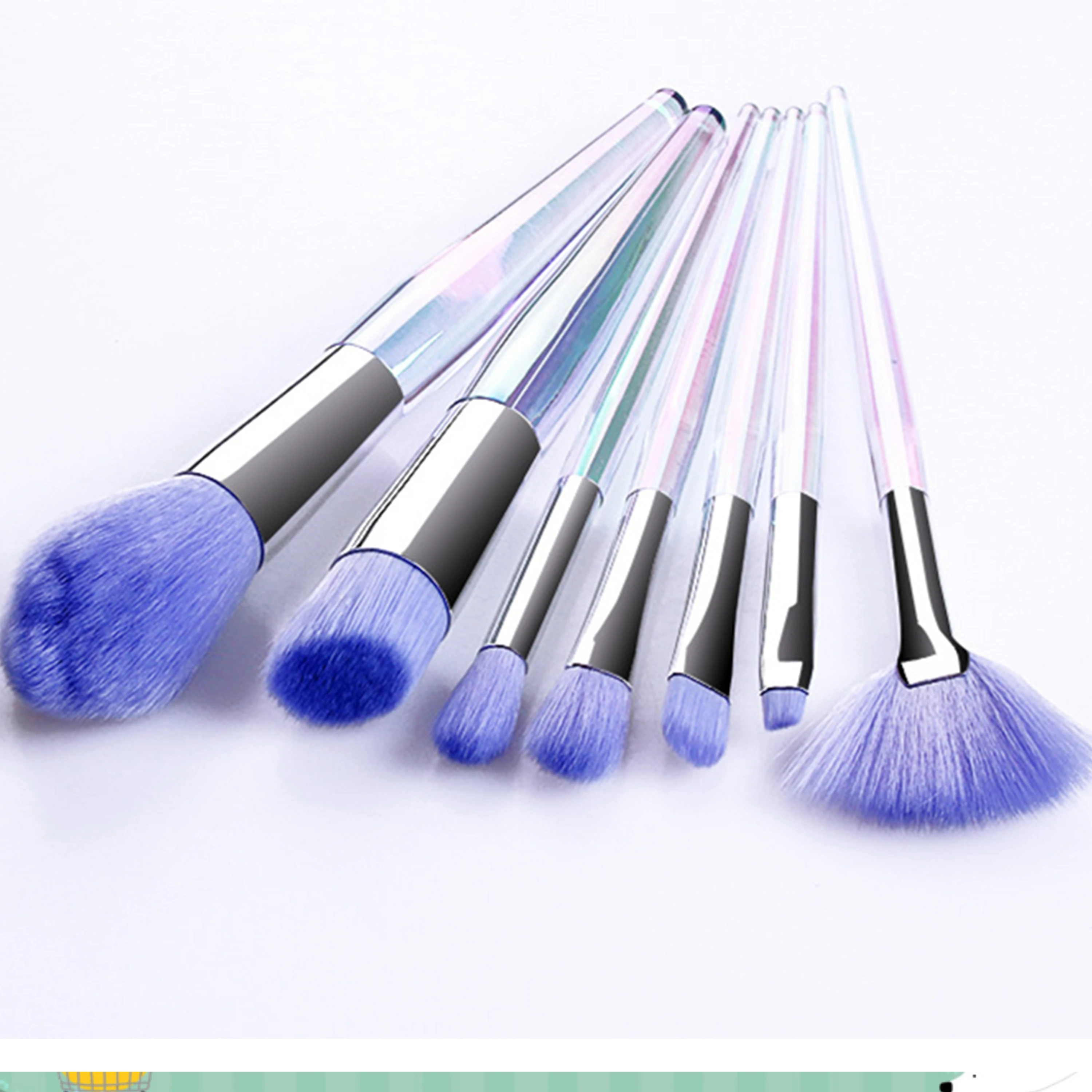 Набор кистей для макияжа из 7 предметов 2019 | Красота и здоровье