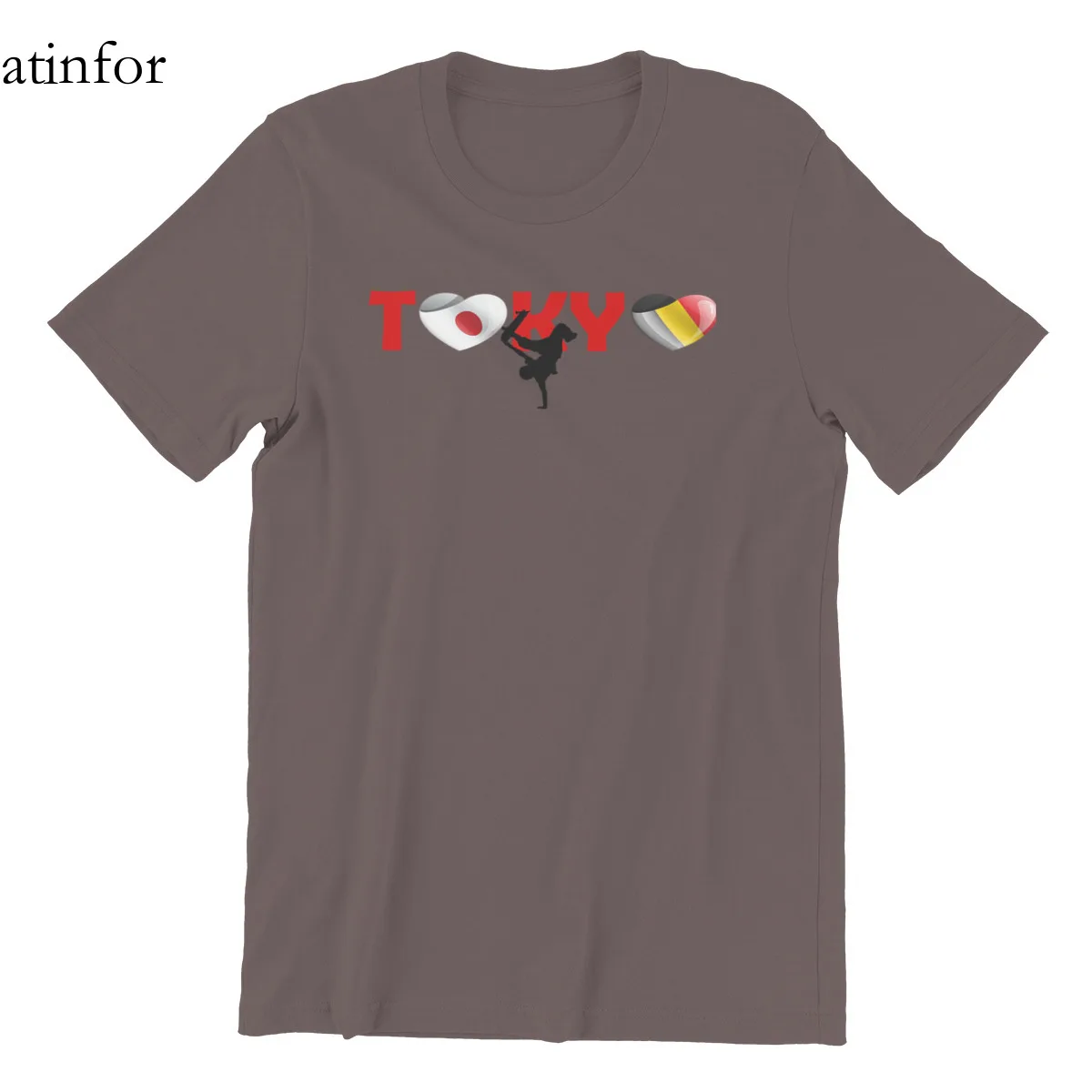 

Спортивный нескользящий скейтборд Бельгия в Токио игры с принтом черные готические Топы Новая эстетичная мужская одежда 108629