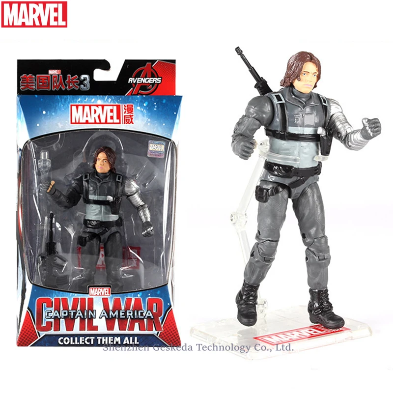 Hasbro игрушки Marvel The Avenger Endgame 17 см супер фигурка супергероя Тор Зимний Солдат