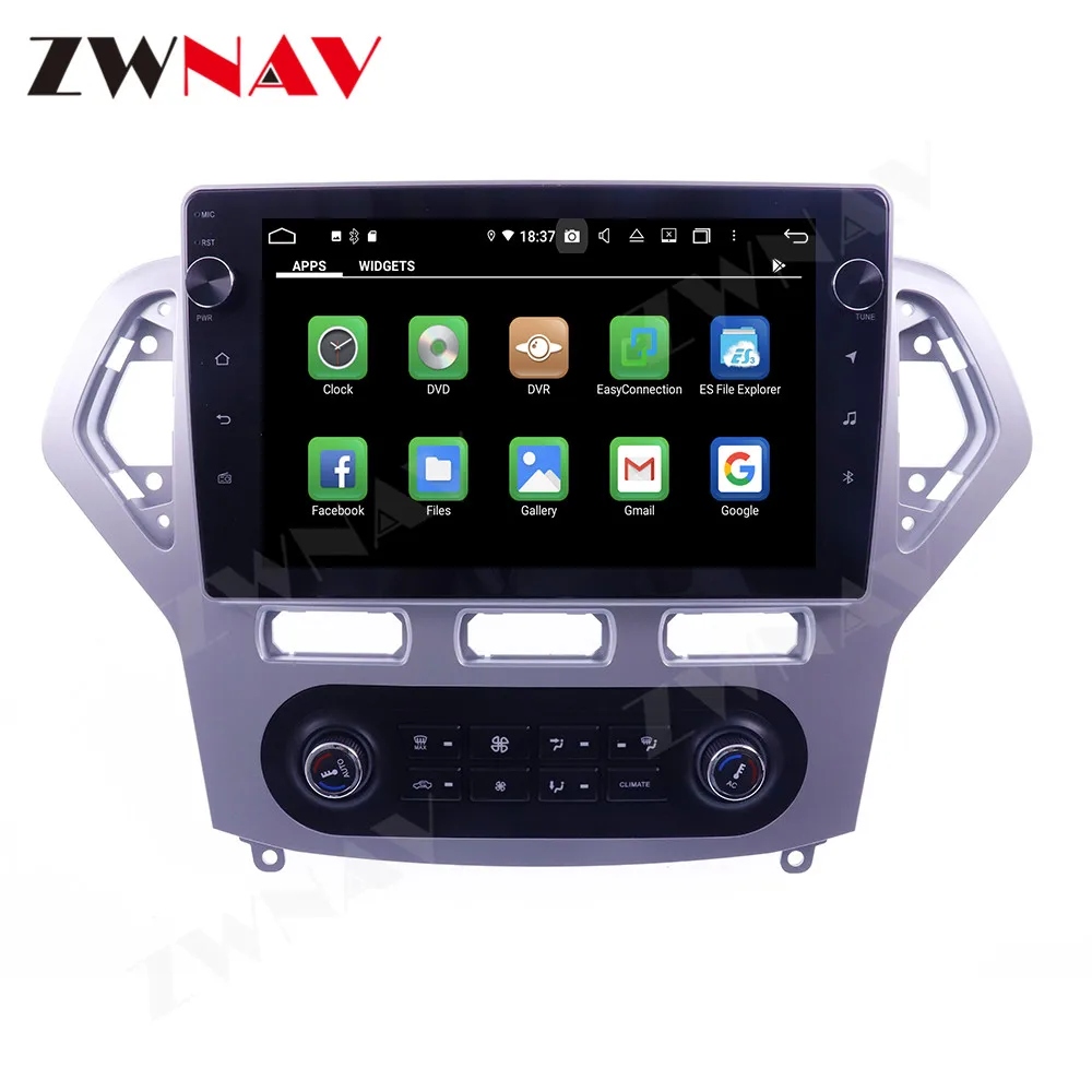 

For Ford mondeo MK4 2007-2010 Car radio player Android 10 PX6 64GB GPS Navigation Multimedia Player Radio