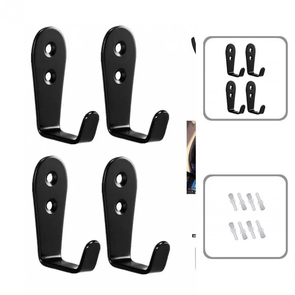 

Multi-purpose Black Easy Installation Hockey Stick Holder Bracket Accessory