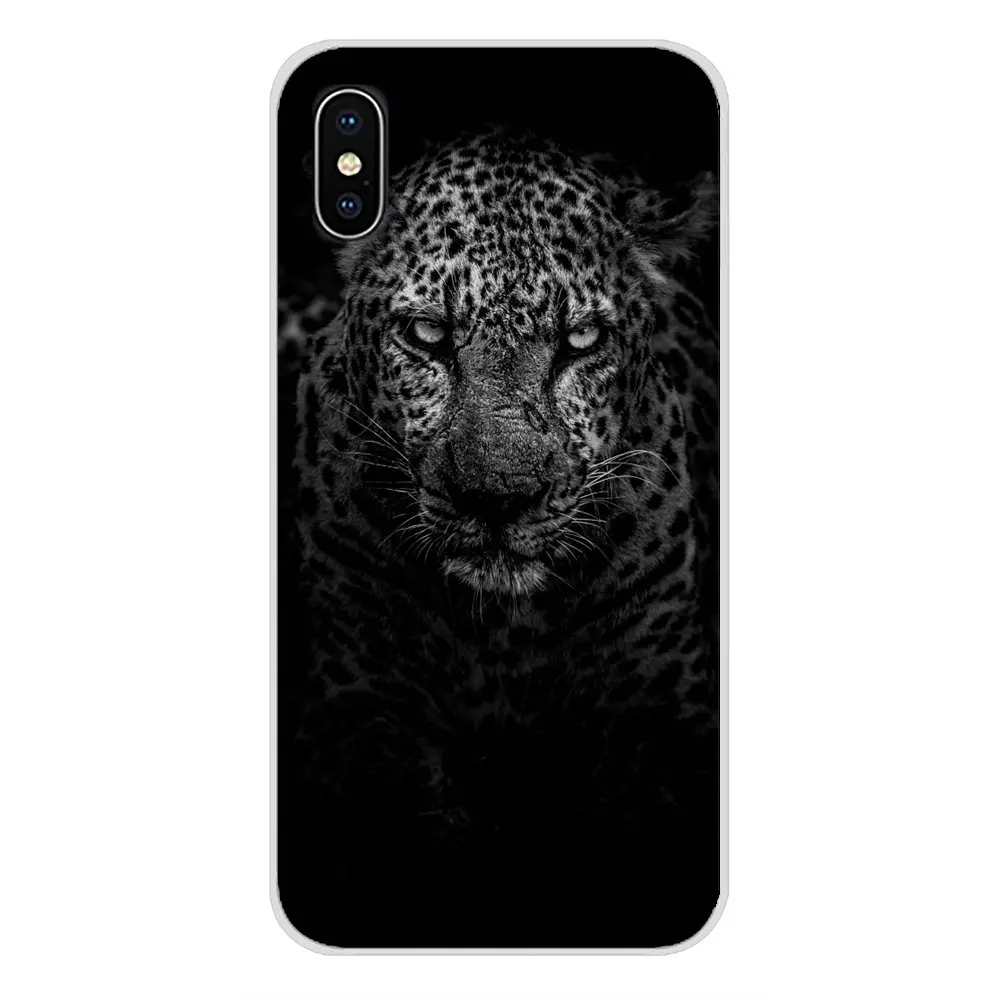 Чехлы для телефонов с изображением черной леопарды для HTC One U11 U12 X9 M7 M8 A9 M9 M10 E9 Plus Desire 630 530 626 628 816 820 830.