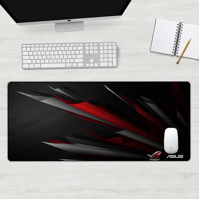 

Большой игровой коврик для мыши, геймерский цветной коврик для клавиатуры и мыши с фиксируемой кромкой, игровой большой Настольный коврик д...