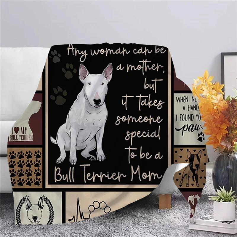 

American Pit Bull Terrier Hund Flanell Decke Geschenk für Mädchen Jungen Teens 3D Drucken Erwachsene Quilts Home Decor Fashion T