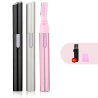 new electric eyebrow depilator mini eyebrow scraper small professional trimmer safe blade shaping knife woman makeup tools