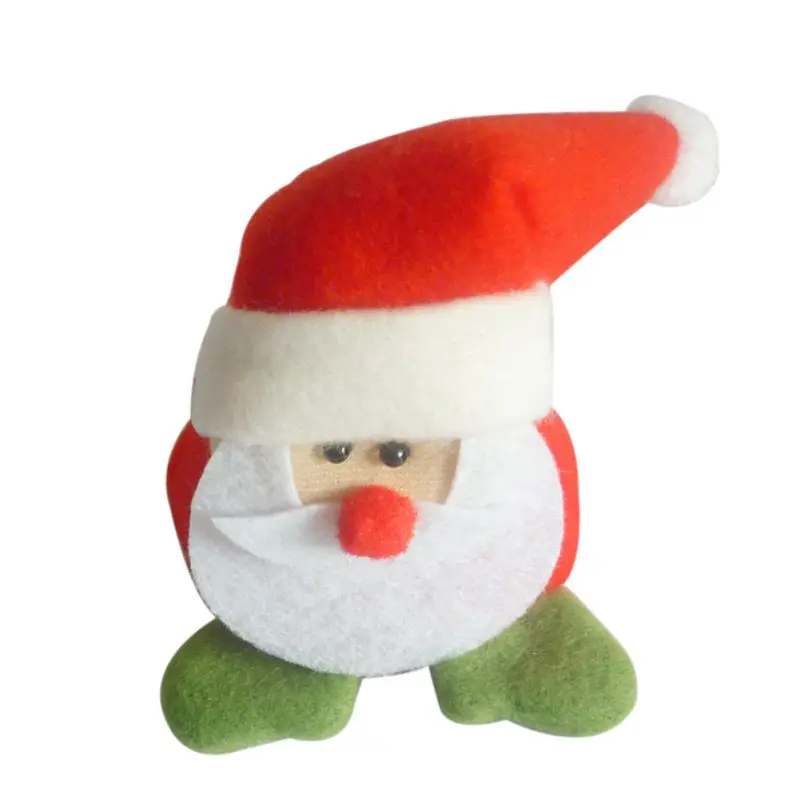 4 шт./лот Рождественский чехол для стула сделай сам ножек Санта Клауса товары