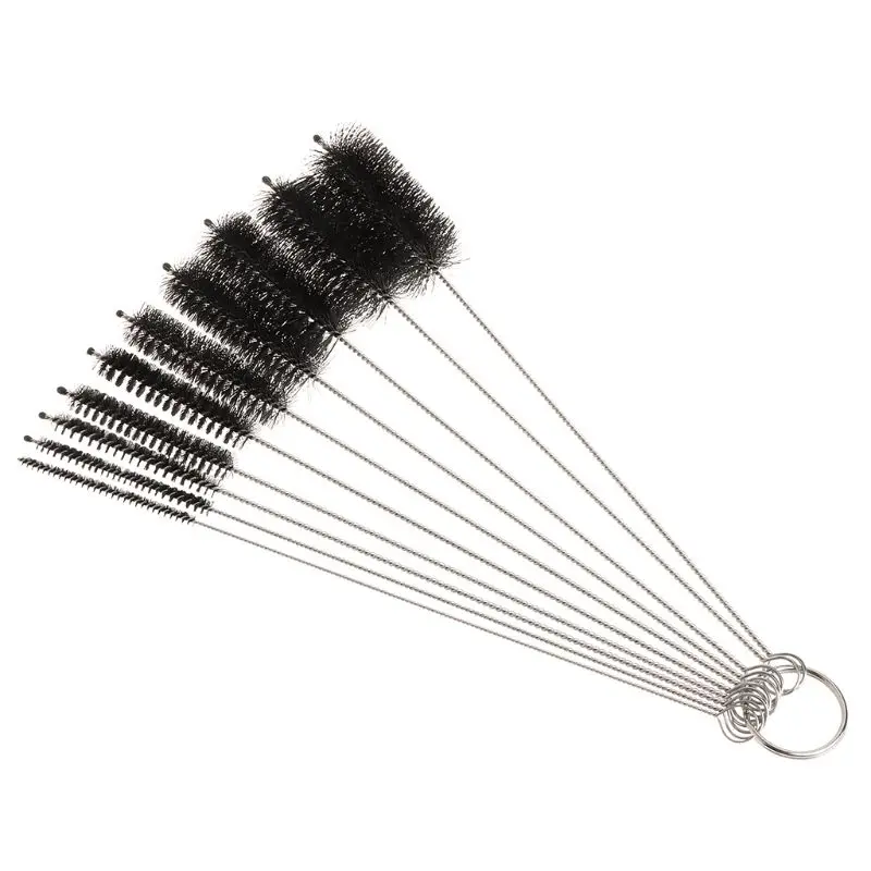 10 шт. набор кистей для аквариума инструмент чистки трубки очиститель трубка