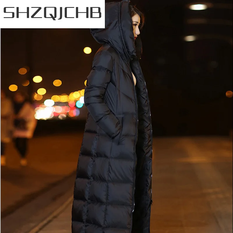 

Пуховик JCHB, женское теплое пальто с капюшоном, женские зимние пуховики, осенняя одежда, Корейская женская одежда, парки 0366 WPY