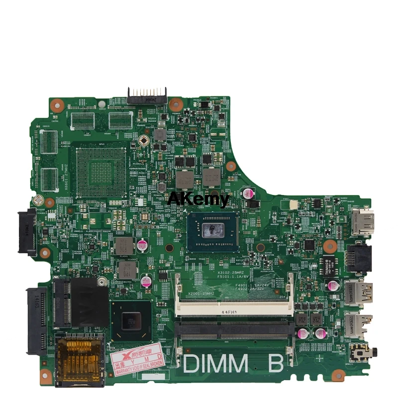 12204-1 For DELL INSPIRON 2421 3421 5421 laptop motherboard CN-07GDDC I3-2375M DNE40-CR orginal Teste | Компьютеры и офис