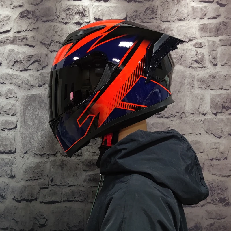 

Full face racing helmet DOT approved series Capacete Casco helmet motorcycle Personality corner motocross helmet