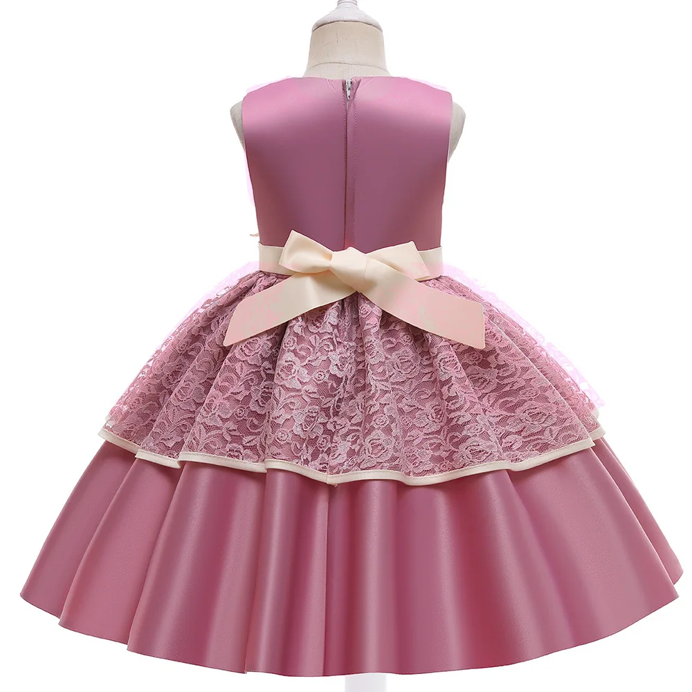 Высококачественные шелковые атласные вечерние платья для девочек на свадьбу и