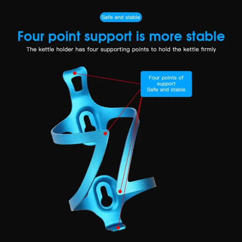 

Bicycle Bottle Cages Cycling Bike Aluminum Alloy Lightweight Drink Water Bottle Rack Riding Bicycle Kettle Set Riding Kettle Rac