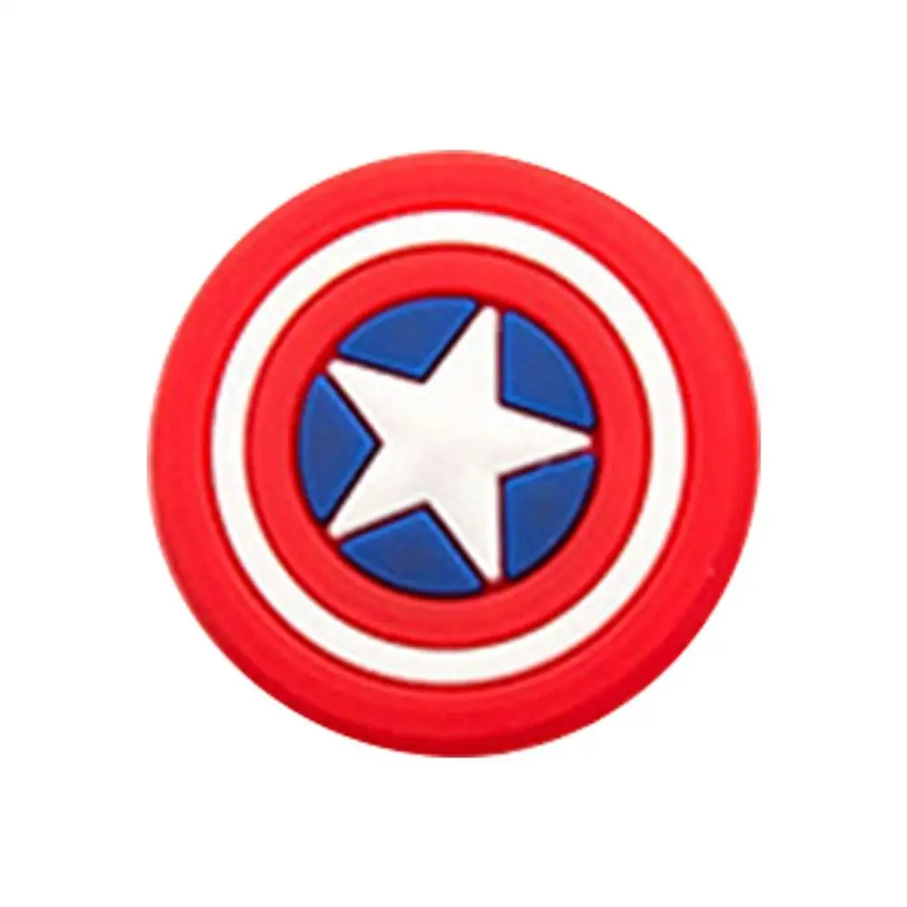 Captain America Прекрасный зарядный кабель "мультяшка" намотки кабеля защитный чехол Saver 8 Pin линия передачи данных протектор провод для наушников Защитный рукав провода крышка - Цвет: Captain America