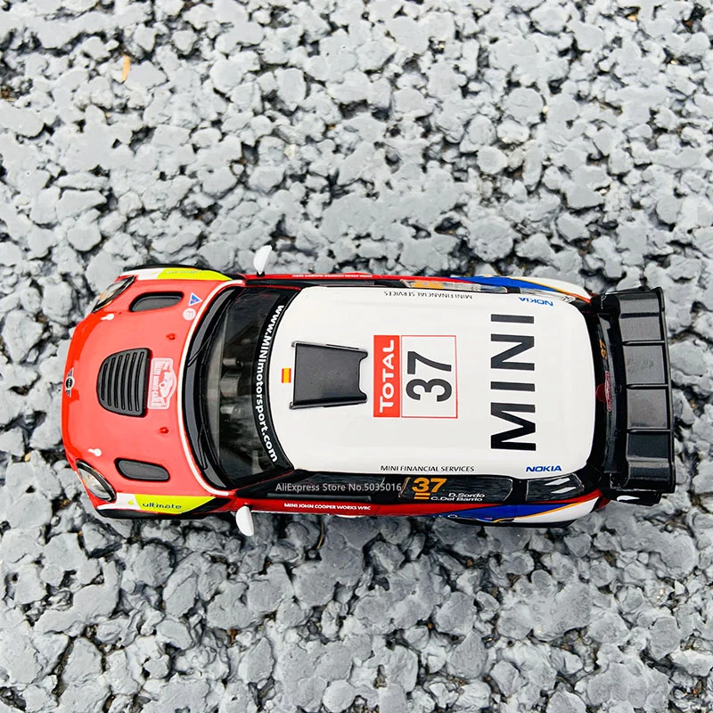 Модель гоночного мини автомобиля Bburago 1:32 2012 John Cooper Works #37 Pierre Campana DS WRC|Наземный