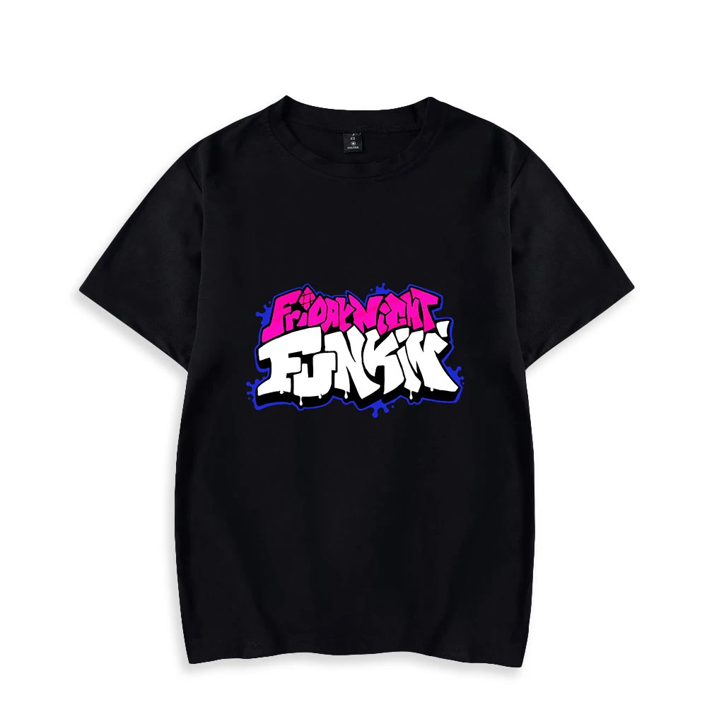 

Friday Night Funkin Tshirt O-Neck Short Sleeve Women Men's Tshirt Harajuku Streetwear 2021 Video Games Fashion Clothes Plus Size