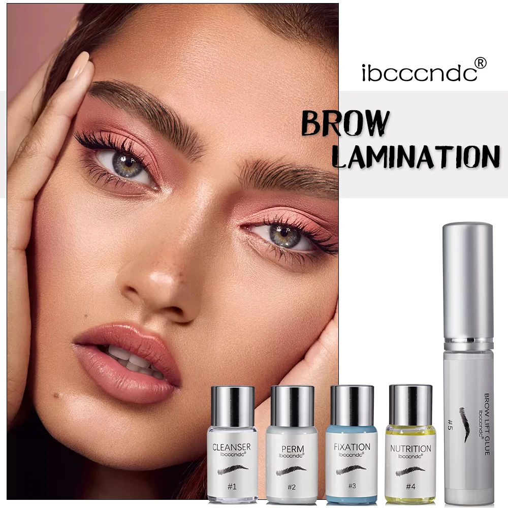 

Eyebrow Enhancers Beauty Transparent Eyebrow Gel Enhancer Kit Professional Brow Lift Lamination Makeup Tools Korean Cosmetics