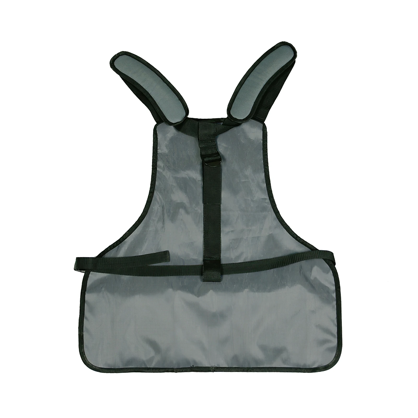 

Fabric Gardening Apron Tool Apron Craft Apron Artist Coat Fabric Workshop Apron with Neck Pad 4 Large Pockets Painting Apron