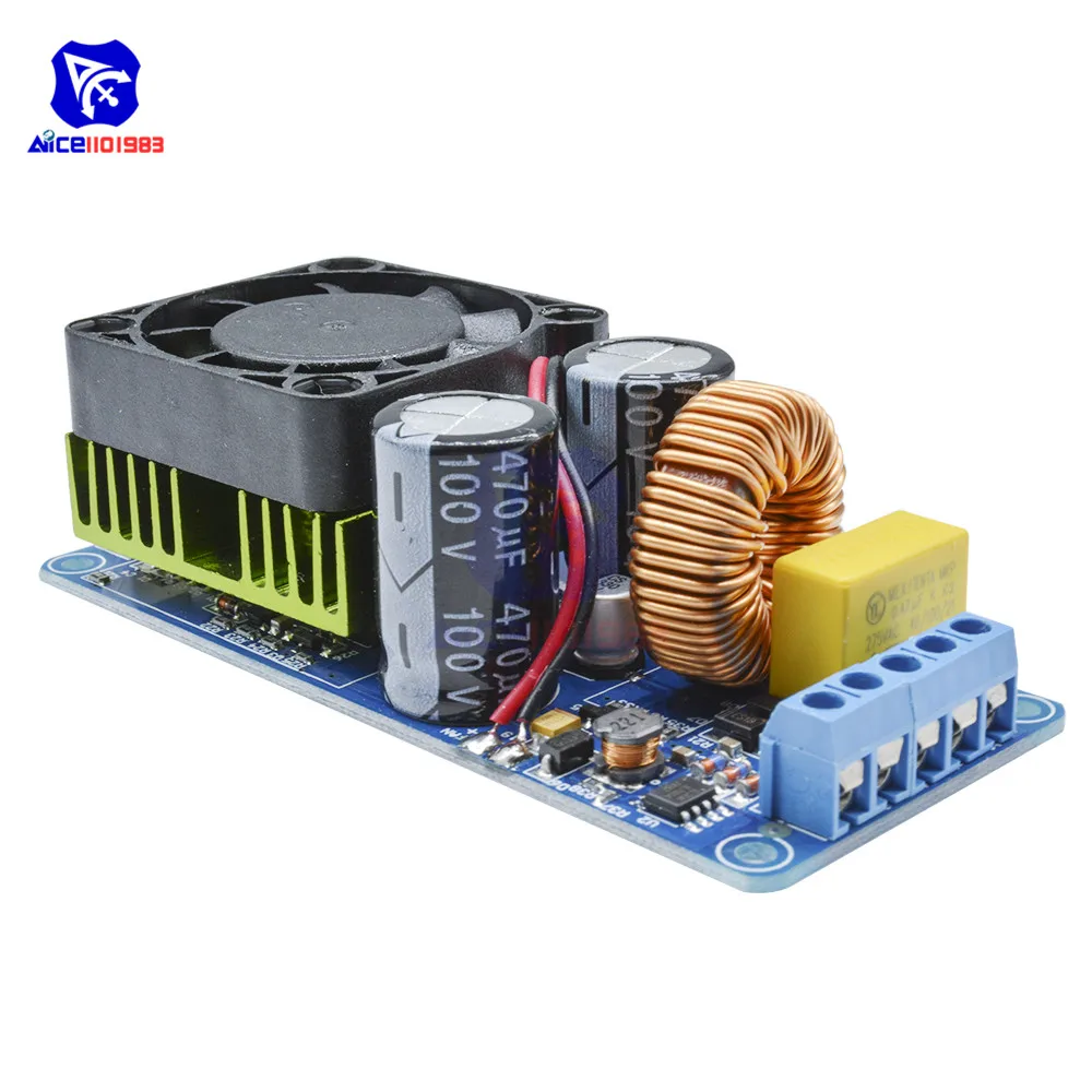 Одноканальная плата цифрового усилителя diymore IRS2092S 250 Вт/500 Вт класса D Hi Fi модуль
