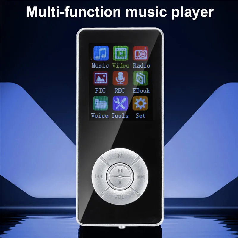 CARPRIE, 1,8 дюймов, Bluetooth 4,2, MP3 плеер с динамиком, поддержка сенсорных клавиш, 32 ГБ, HiFi, пластиковый мини портативный Walkman