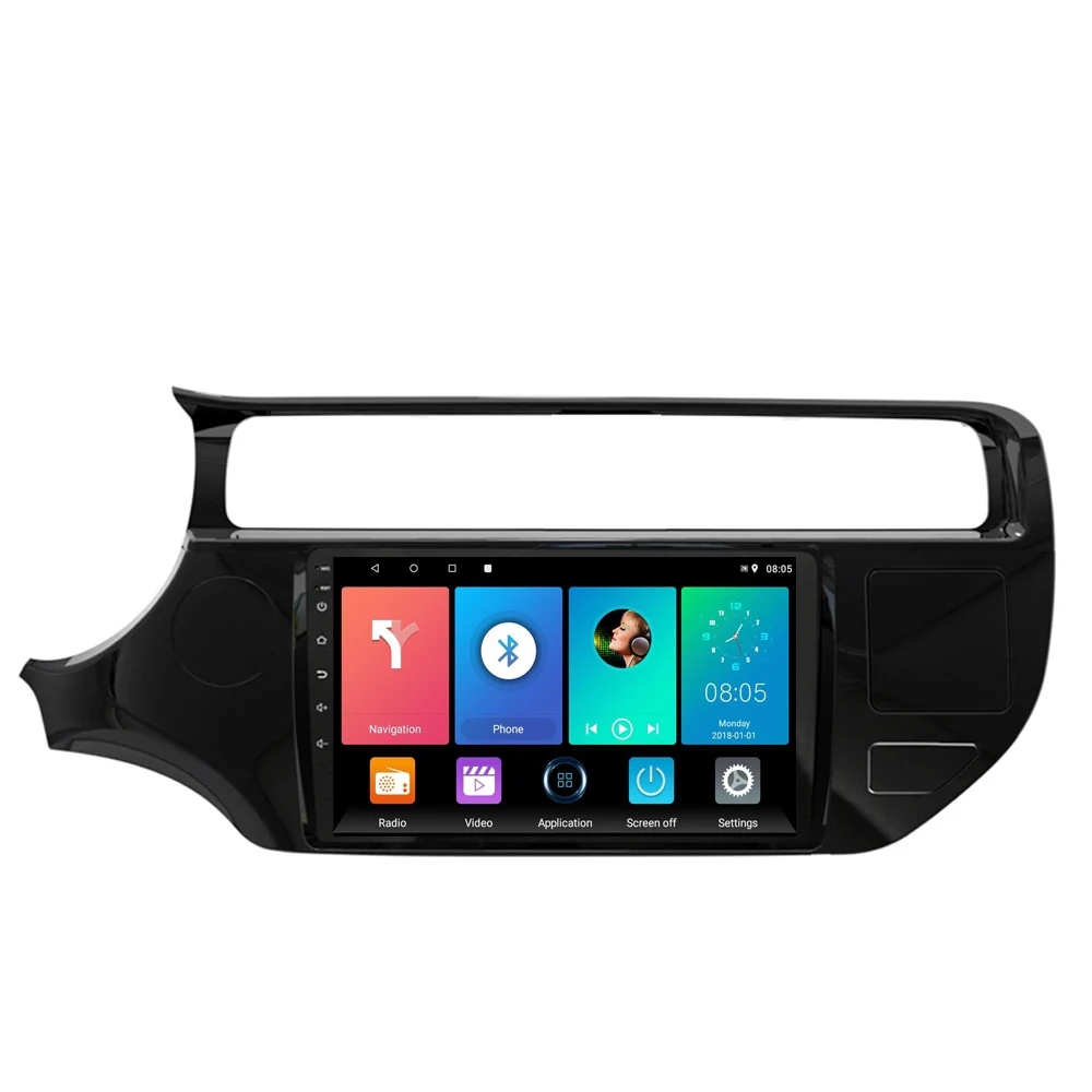 Для Kia RIO K3 2015 2016 9 дюймов Android 8 1 2 Din Автомобильный мультимедийный стерео плеер