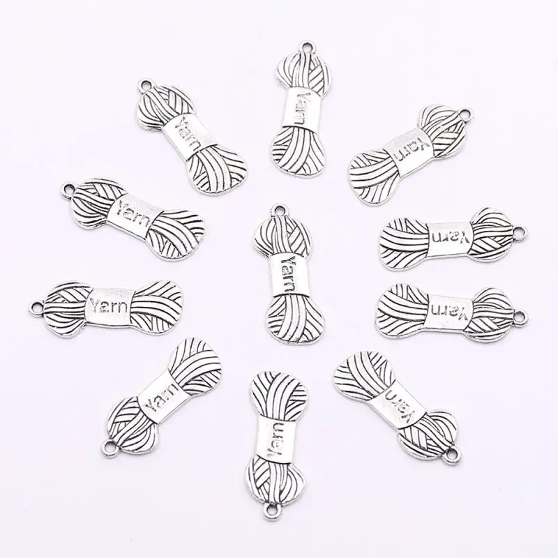 10 шт. подвески из вязальной пряжи для самостоятельного изготовления ювелирных