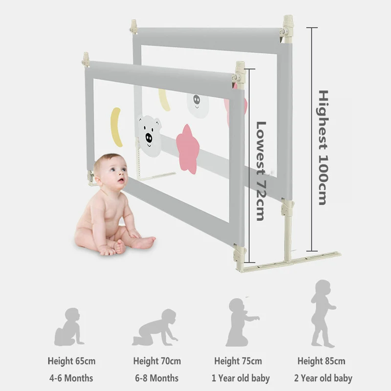 Ограждение для кроватки 2 м защитные ворота детской ограждение манеж | Мать и