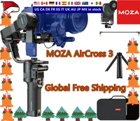 moza aircross 3 camera gimbal stabilizer 3 axis gimbal up to 3 2kg payload compatible with multiple devices