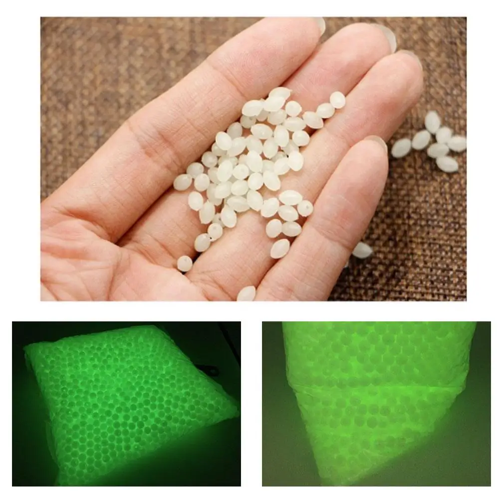 Рыболовные Бусины пластиковые прочные белые флуоресцентные рыболовные крючки