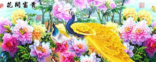 3722 HUACAN 5D Алмазная вышивка животные алмазная мазайка павлины картины из алмазов декор для дома - Цвет: 3722