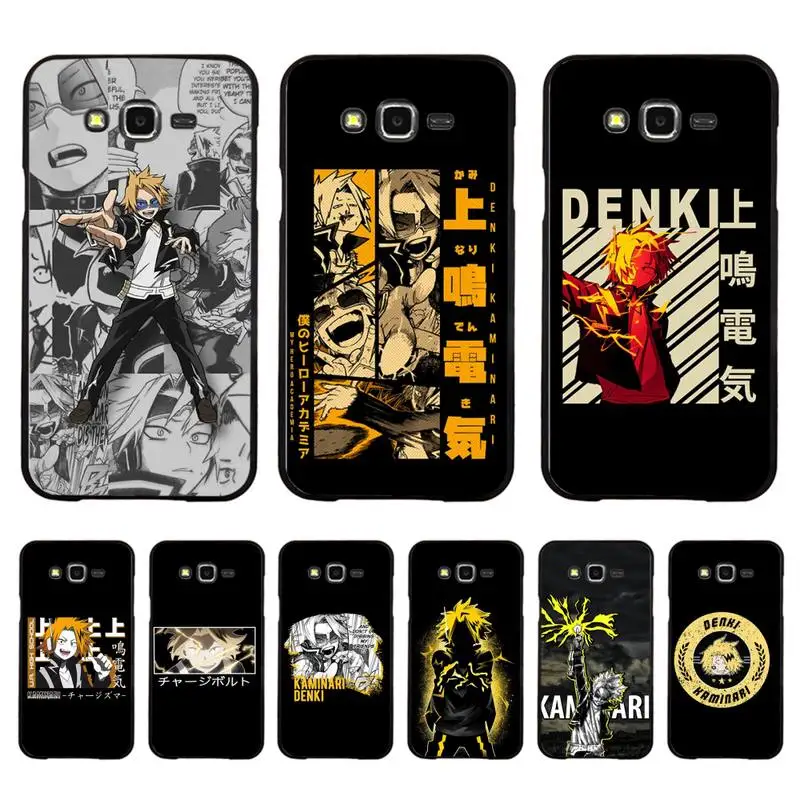 

Denki Kaminari My Hero Academia Phone Case For Samsung Galaxy J 4plus J6 J5 J72016 J7prime cover for J7Core J6plus
