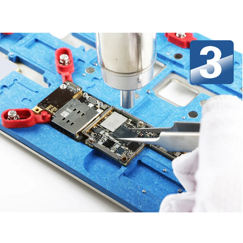 K20 Pcb держатель ремонт приспособление для Iphone X Xs Max материнская плата посадки олова с Bga трафарет A12 удалить черный клей