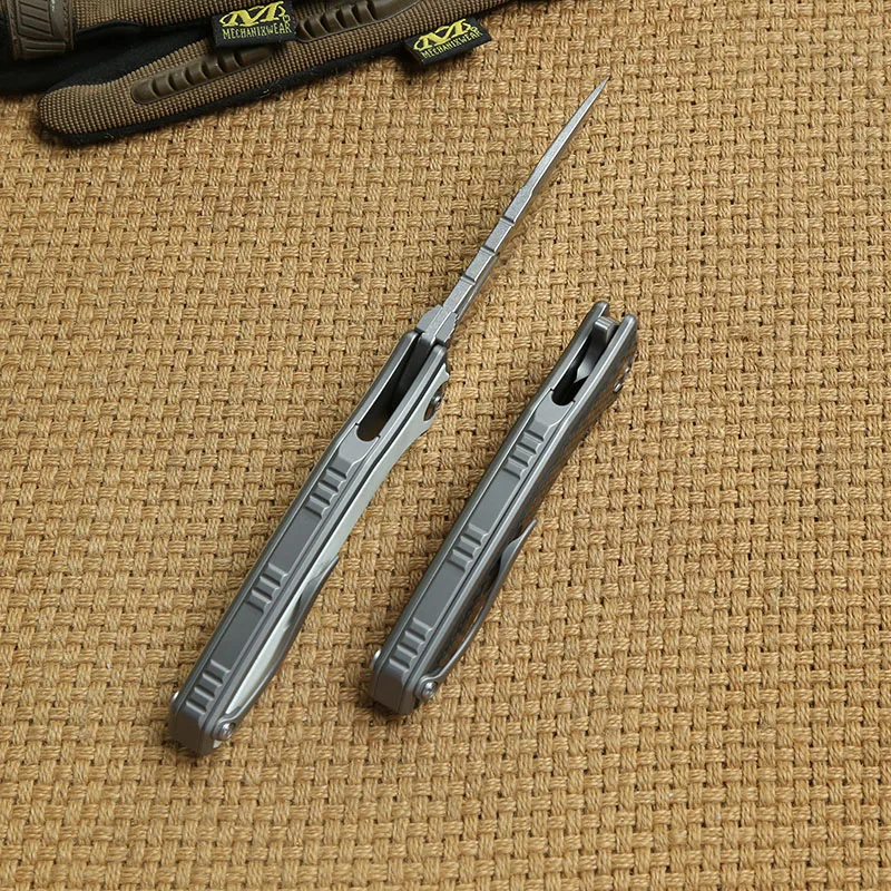 MAXACE янтарно k складной нож K110 лезвие мяч титановый подшипник Ручка Кемпинг Охота